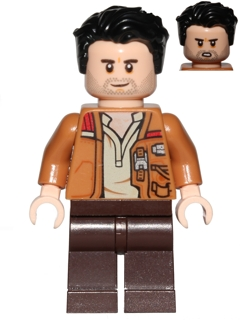 LEGO Minifigure -- Poe Dameron (75149)-Star Wars / Star Wars Episode 7 -- SW0737 -- Creative Brick Builders